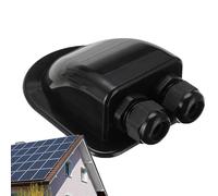 Zestivra Support PV ABS - Boîte de jonction solaire, support de montage, support de panneau | Intégration de câblage modulaire, configuration fiable du système d'énergie pour l'installation solaire