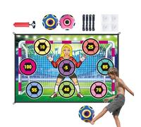 Zestivra Tapis de - Kit de Jeu d'exercice de Football, veloutée, activité de tir à la Balle, précision, développement des compétences d'ajustement | Ensemble de Jouets de Sport pour d'âge