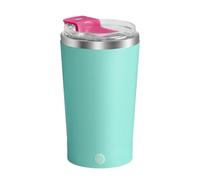 Zestivra Tasse à mélange automatique avec couvercle - 244 g - Tasse à mélanger électrique automatique | Récipient de voyage rechargeable avec base amovible pour chocolat chaud, café, thé, protéines