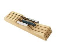 Zestivra Tiroir de cuisine - Support en bambou réglable, bloc de bois pour 7 rangements éthiques | Porte pour occasions de chefs à domicile.