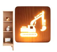 Zestivra Veilleuse LED en bois - Lampe phosphorescente douce au moment du coucher, design mignon de papillon, lumière apaisante pour la chambre | Éclairage décoratif pour dormir
