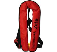 Zeta gilet de sauvetage automatique 290N anneau en D sangle entrejambe rouge gilet de sauvetage ISO12402-2