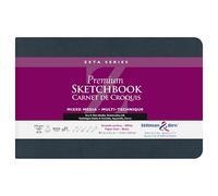 Zeta Series carnet souple 26F 14x21,6cm 270g - Blanc