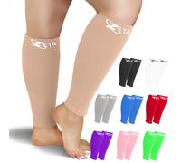 Zeta Wear Chaussettes de soutien de jambe grande taille - Les manchons de compression larges pour mollet que les femmes adorent pour son ajustement incroyable, son confort riche en coton, sa