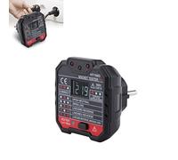 Zetiling Testeur de Prise Électrique Automatique avec Écran LCD, Test de Fil de Terre sous Tension Neutre RCD HT106D / HT106B / HT106E(#1)