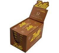 Zetla 12 x 14 Cônes Brun King Taille (168 Cônes) - Tubes De Joint Préférés - Tubes De Conische Avec Filtre (109 x 26 mm)