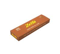 Zetla 50 Cones Brown De Luxe Size - Tubes Préroulés pour Joints - Tubes Coniques avec Filtre (109 x 26 mm) - Cones Joints De Luxe Size - Feuilles Préroulées