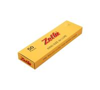 Zetla 50 Cones Hemp De Luxe Size - Tubes Préroulés pour Joints - Tubes Coniques avec Filtre (109 x 26 mm) - Cones Joints De Luxe Size - Feuilles Préroulées