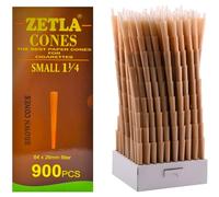 Zetla Cônes 900 Petits 1 1/4 Brun - Préqu Que Les Tubes Joints - Tubes Conische Avec Filtre (84 x 26 mm) - Cônes De Joint King Taille - Papiers Alimentés