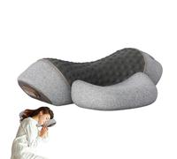 Zetqhuu Oreiller Massant pour le Cou - Oreiller Détendeur Épaules,Support Cervical Érgonomique Mousse Mémoire Massant Électrique - Pour Femmes Hommes Adultes Nuque Tête Épaules