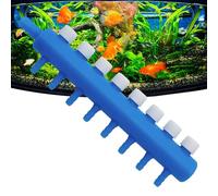 Zetqhuu Répartiteur d'air pour Aquarium, Valve De Contrôle d'air pour Pompe À Air D'aquarium Séparateur De Soupape À Levier De Contrôle De Débit d'air Multi-Ports Séparateur De Pompe À Air