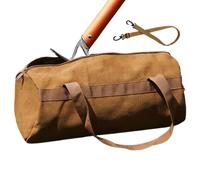 Zetqhuu Sac À Outils pour Tente,Organisateur en Toile De Grande Capacité avec Fermeture Éclair,Sacs Robustes à Fermeture Éclair avec Sangle de Poignée Ergonomique | pour Randonnée Et Camping en Plein