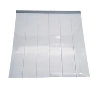 Zettl GmbH Rideau à lamelles en PVC pour Petits Animaux: niches, chatières, écuries, Ouvertures dans la cabane de Jardin, dans l'atelier, LxH 60x50cm