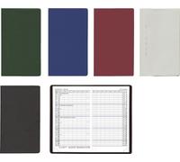Zettler 520-1001 Calendrier de poche 1 mois / 2 pages 9,5 x 16 cm assorti