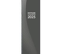 Zettler Carnet de notes 2025 1W/2S Couleurs assorties