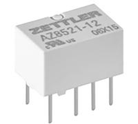 Zettler Electronics AZ8521-12 Relais pour circuits imprimés 12 V/DC 2 A 2 inverseurs (RT)