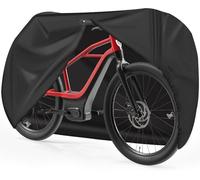 Zettum Housse de vélo de Base pour 1 vélos - Housse de vélo 600D imperméable Grande Housse de vélo pour 1 vélos électriques, VTT, vélo de Route, vélo Hybride, vélo de Plage, Scooter et Plus Encore