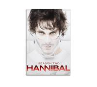 ZEUDFBSA Poster de la série TV Hannibal saison 2 - Impression sur toile - Décoration murale moderne pour chambre à coucher - 50 x 75 cm