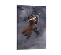 ZEUDFBSA Poster décoratif sur toile Game Sekiro Shadows Die Twice - Impression d'art moderne pour chambre à coucher - 30 x 45 cm