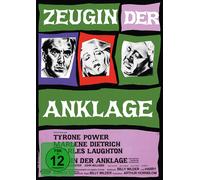 Zeugin der Anklage (DVD) Marlene Dietrich Charles Laughton Billy Wilder
