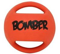 Zeus Jouet pour chien Ballon Bomber 15 cm Orange et noir
