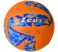 Zeus Ballon de volley-ball de plage orange fluo Taille: taille unique