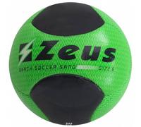 Zeus Beach Soccer Ballon de foot Néon Vert Noir Taille : 5
