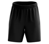 Zeus Bermuda Classique Noir Légers Avec Poches 100% Polyester