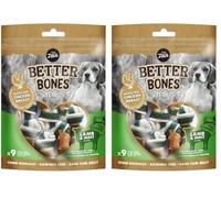 Zeus BetterBones Os à mâcher pour Chien, saveur de Viande d’Agneau à la Menthe, 7,5 cm - 197g (Lot de 2)