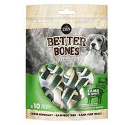 Zeus BetterBones Os à mâcher pour chien, saveur de viande d’agneau à la menthe, 7,5 cm