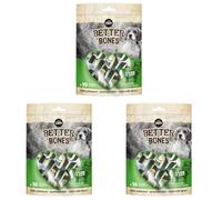 Zeus BetterBones Os à mâcher pour Chien, saveur de Viande d’Agneau à la Menthe, 7,5 cm (Lot de 3)
