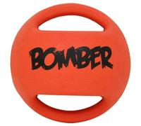 ZEUS Ballon Bomber 15 cm - Orange et noir - Pour chien