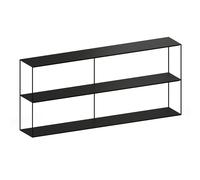 ZEUS buffet SLIM IRONY SIDEBOARD 180 x 31 x H 82 cm (Noir cuivré sablé - Métal)