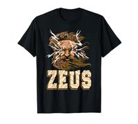Zeus Colère Éclair Dieu Grèce Foudre Mythologie Puissance T-Shirt