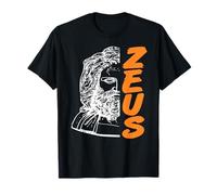 Zeus Dieu Grec Foudre Force Roi Puissant Mythe T-Shirt