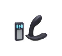 Zeus Electrosex E-Stim Pro Silicone Vibrant Prostate Masseur Avec Télécommande