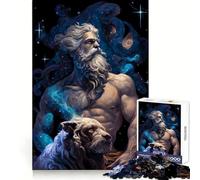 Zeus et Son Compagnon Puzzle 1000 pièces pour Adultes Découpe précise Cadeau Festif idéal (38x52cm)