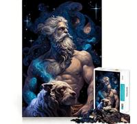 Zeus et Son Compagnon Puzzle de 1000 pièces pour Adultes Jeu de Concentration mentale Découpe de Haute précision Activité Manuelle à Partager en Famille ou Entre Amis (50x75cm)