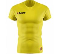 Zeus Fisiko Baselayer Haut de sport à manches courtes jaune S