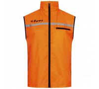 Zeus Hommes Gilet running réfléchissant orange M