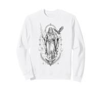 Zeus Illustration mythologique du Dieu Grec Tonnerre éclair Aigle Sweatshirt
