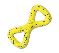 ZEUS-Jouet pour chien en caoutchouc naturel coloris jaune traction Zeus Nitro Tugger