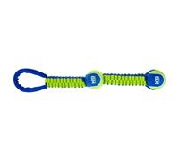 Zeus K9 Tirez la Boucle 53 CM Avec 2 Tennisbällen pour Chiens Jouet Interactif