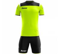 Zeus Kit Vesuvio Ensemble de foot 2 pièces Noir Néon Jaune S