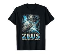 Zeus, Le Roi de la mythologie Grecque, la colère du Tonnerre T-Shirt