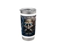 Zeus le roi des dieux grecs Gobelet isotherme en acier inoxydable double paroi