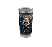 Zeus le roi des dieux grecs Gobelet isotherme en acier inoxydable double paroi