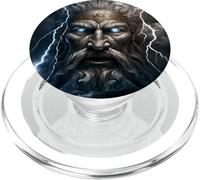 Zeus Le Roi des Dieux grecs PopSockets PopGrip pour MagSafe