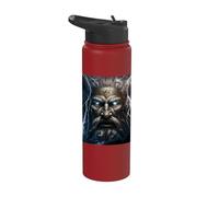 Zeus le roi des dieux grecs Stainless Steel Insulated Water Bottle