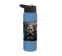 Zeus le roi des dieux grecs Stainless Steel Insulated Water Bottle